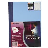 Rexel Nyrex Boardroom Files Blue A4 Pack of 5 13035BU
