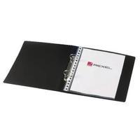 Rexel Budget 2 Ring Binder A5 25mm Polypropylene Black Pack of 10