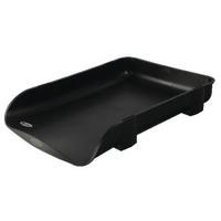 Rexel Agenda2 In-Out Tray 55mm Charcoal 2101016