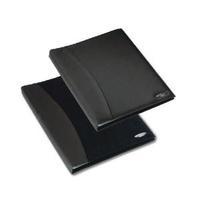 rexel soft touch smooth a4 display book 24 pocket black 2101185