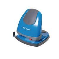 Rexel Easy Touch Low Force 2 Hole Punch Blue 30 Sheet 2102641