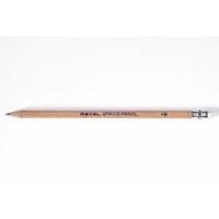 Rexel Office Pencils With Eraser Tip HB Pack of 144 34252