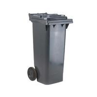 refuse container 120 litre 2 wheel grey 331110