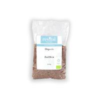 revital whole foods organic red rice 500gr