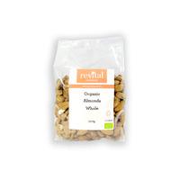 revital whole foods organic almonds whole 500gr