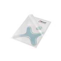 Rexel Anti Slip Stop Cut Folders Clear Pack of 25 2102384