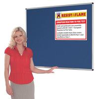 Resist-a-flame noticeboards 1200 x 1800