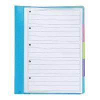 rexel joy 5 part file multi coloured 62146