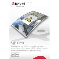 Rexel Standard Gloss A4 Sign Cov...