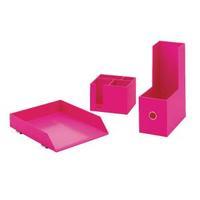 rexel joy desk accessory bundle pretty pink 2104200