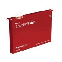 Rexel Crystalfile Extra Foolscap Polypropylene Suspension File 30mm
