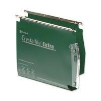 rexel crystalfile extra 275 30mm polypropylene square base lateral