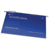 Rexel Crystalfile Classic Complete A4 Blue Suspension File Pack of 50