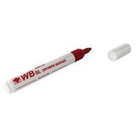 Red Whiteboard Markers Chisel Tip Pack of 10 WX26037