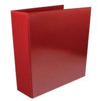 Red 65mm 4D Presentation Ring Binder Pack of 10 WX70296