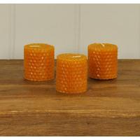 Real Beeswax Candles (Set of 3) by Fallen Fruits