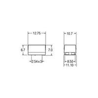 RECOM R1S-1212 R1S-1212 1 W DC/DC Converter R1S-1212 12 Vdc 12 Vdc 200 mA 1 W