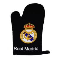 real madrid cf official football crest oven glove one size blue
