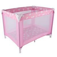 red kite sleeptight travel cot in pretty kitty