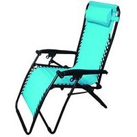 Redwood Textiline Reclining Chair - Light Blue