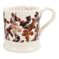 Red Wallflowers 1/2 Pint Mug