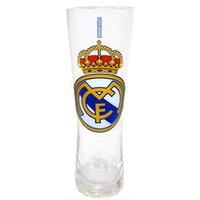 Real Madrid F.c. Tall Beer Glass Official Merchandise