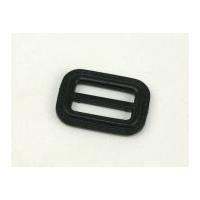 Rectangle Faux Leather Buckle Fastener Navy Blue