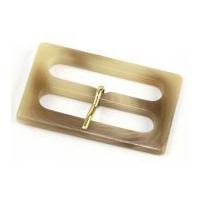 rectangle plastic buckle fastener mottled beige