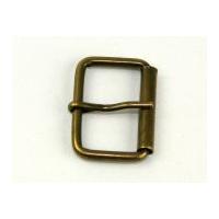 Rectangle Metal Buckle Fastener Bronze