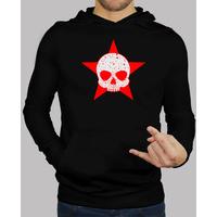 red star skull