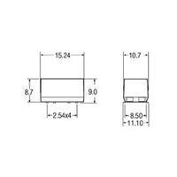 recom r2s 1205 r2s 1205 2w dcdc converter r2s 1205 12 vdc 5 vdc 400 ma ...