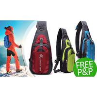 Red Sport Sling Bag