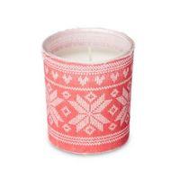 Red Alpine Print Cranberry Woods Candle