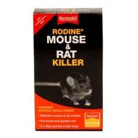 Rentokil Poisonous Bait Mouse & Rat Control 150G