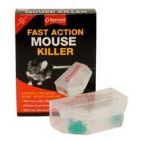 rentokil fast action poisonous bait trap mouse control 1318g