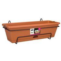 Rectangular Plastic Terracotta Trough (H)16.7cm (L)47.3cm