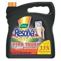 Resolva Xtra Tough Ready to Use Weed Killer 4L 4.455kg