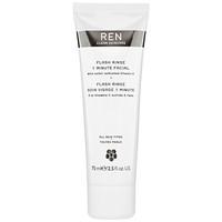 ren flash rinse 1 minute facial 75ml