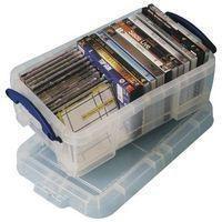Really Useful 9 Litre Box with Lid Clear 395x255x155mm