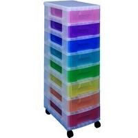 really useful tower 8x7 drawers multi colour dt1007