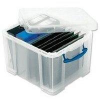 Really Useful 35 Litre Euro Box Clear 480x390x310mm