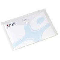 rexel carry folder a4 translucent white pack of 5