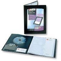 Rexel Clearview Display Book A4 12-Pocket Black 10300BK