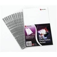 Rexel Nyrex Premium Presentation Pocket Pack of 50