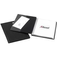 Rexel Slimview Display Book A4 24-Pocket Black 10015BK