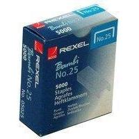 Rexel Staples No25 Bambi Pack of 5000 05025