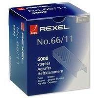 Rexel Staples No66/11 11mm Pack of 5000 06070