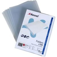 Rexel Superfine Folder Polypropylene A4 Clear Pack of