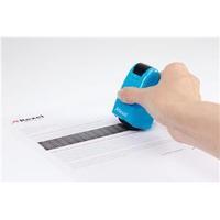 rexel id guard roller blue with black ink