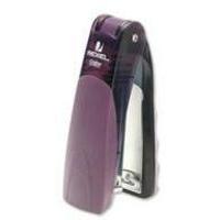 rexel centor stand up stapler translucent purple 2101014